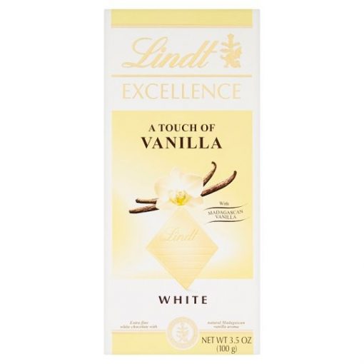 Lindt Excellence fehér csokoládé vaníliával 100g