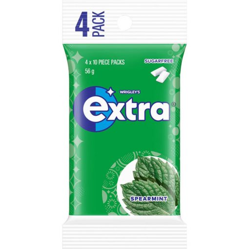 Wrigley's Extra Spearmint rágógumi 4x14g 56g