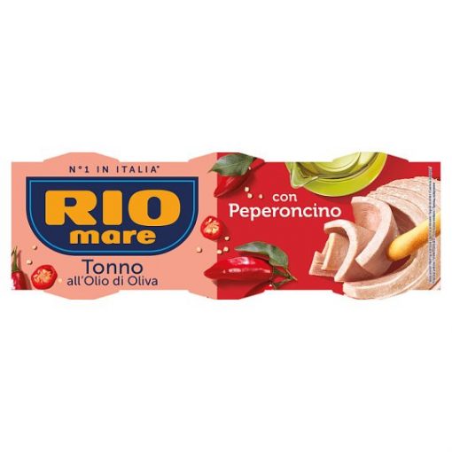 Rio mare tonhal olivaolajban chili paprikával 3x80g