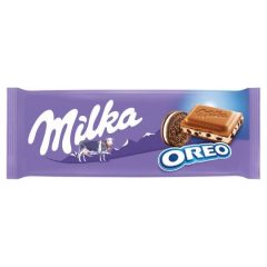   Milka Oreo alpesi tejcsokoládé oreo kekszes 100g                   