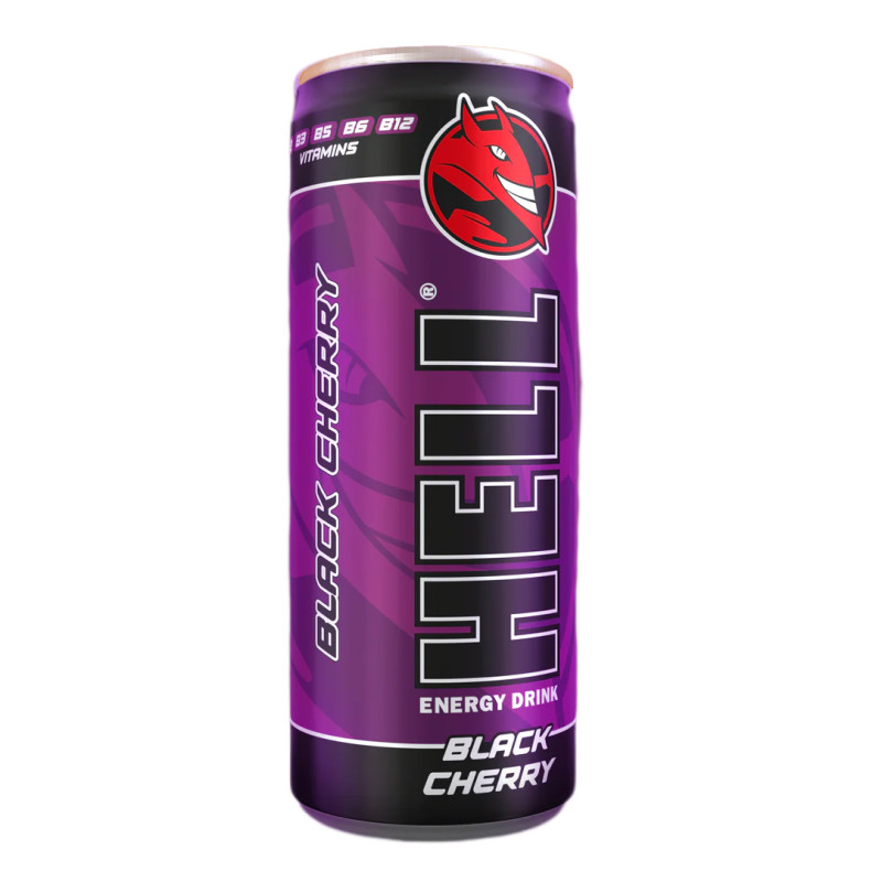 Hell Black Cherry energiaital 250ml teveszed.hu