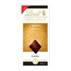 Lindt Excellence Crispy Biscuit étcsokoládé 100g