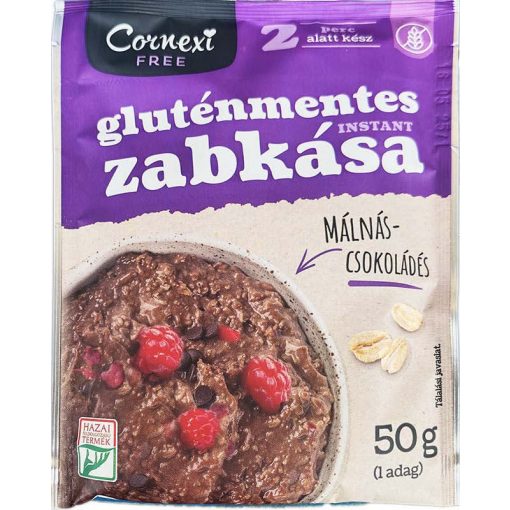 Cornexi gluténmentes zabkása csokoládé-málna 50g 