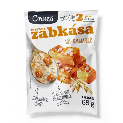 Cornexi zabkása sós-karamella darabokkal 55g